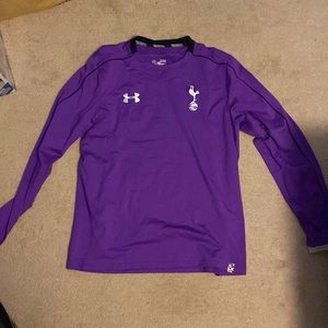 Tottenham hotspur under armour pullover. Size XL